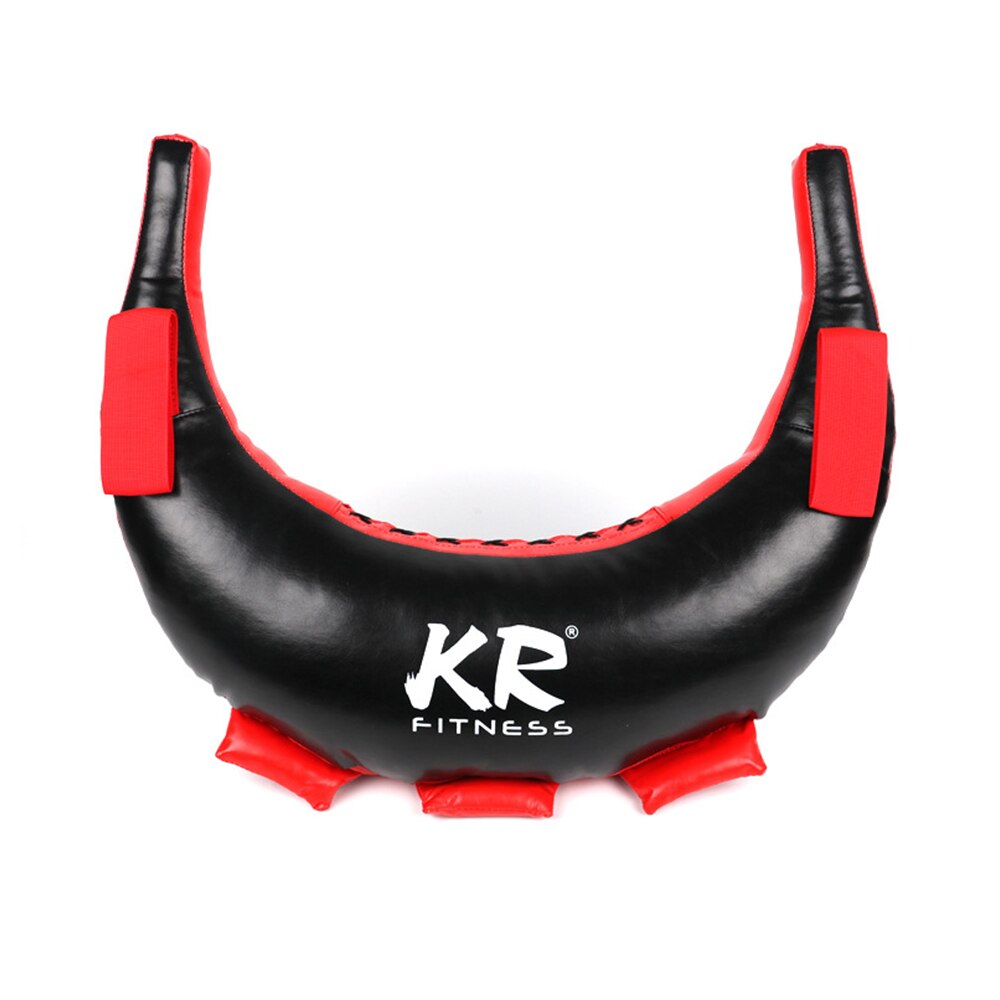 Fitness Boxing Sand Bag Training Bulgarian Leather Strength Exercise Sandbag Empty Bag Bulgarian Bag Unfilled Crossfit Power Bag: black