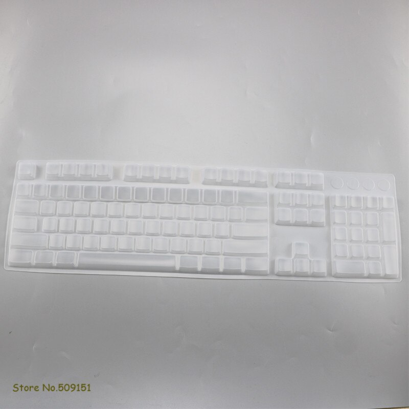 For Logitech G610 G810 G910 G213 G413 G512 K840 backlit game mechanical keyboard protector button dust cover Protective skin: Clear