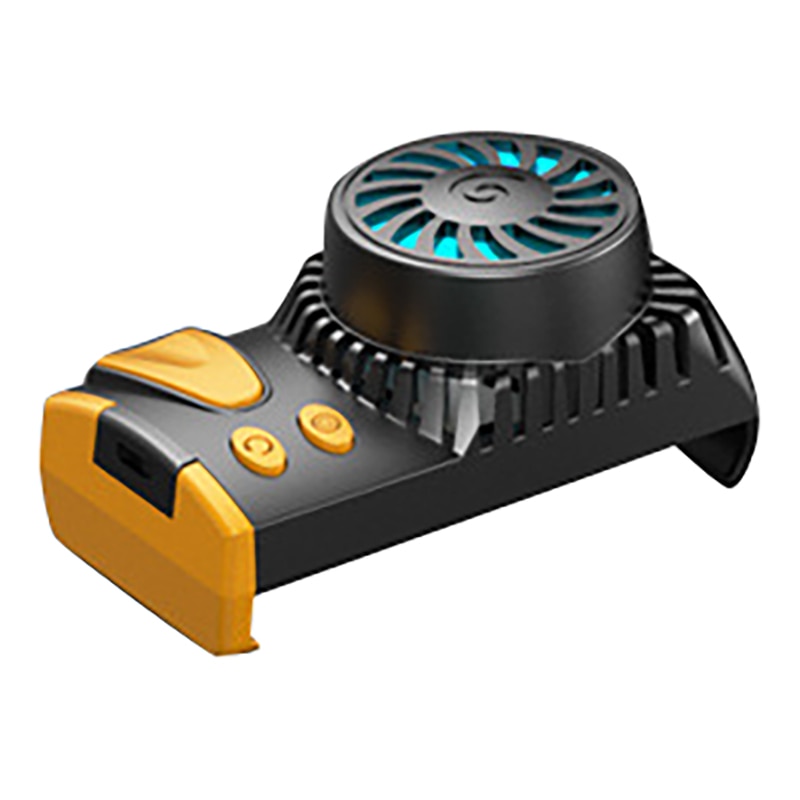 Cell Phone Cooler Semiconductor Heatsink Phone Radiator for Android / iPhone Phones Play Games Lives Watch Videos