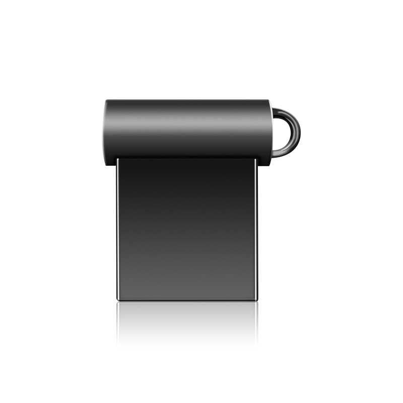 Mini Pendrive in metallo da 128 GB con portachiavi, chiavetta USB 2.0 portatile per trasferimento di archiviazione dati, idea regalo creativa: BIANCO / 8 GB