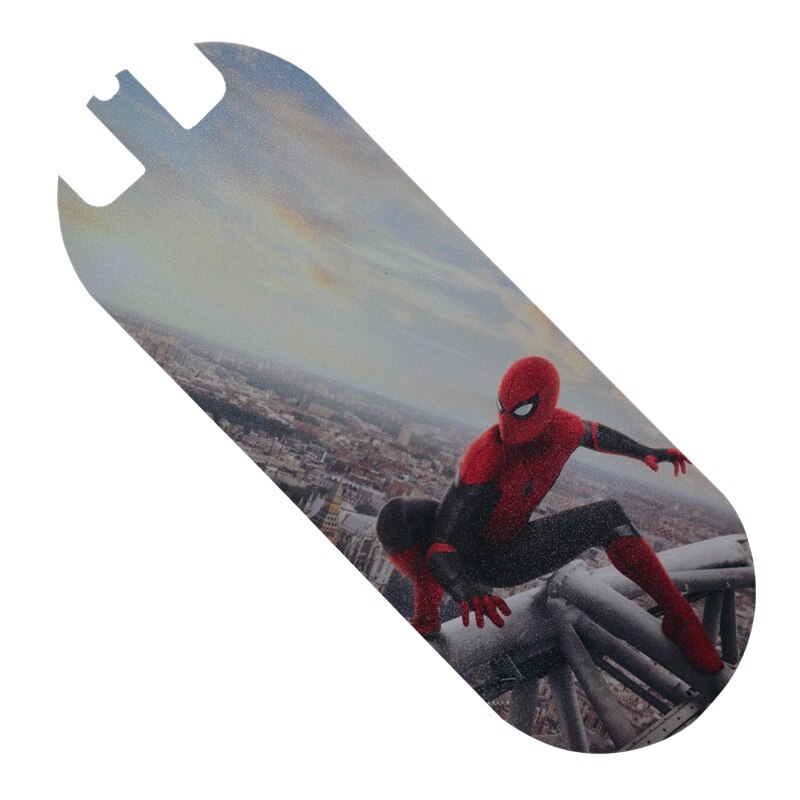 Macury Sticker only for Grace 10 and Zero 10 Zero10 T10 Non-Slip Decal Sandpaper coated abrasive paper Anti-slip tape: Spiderman