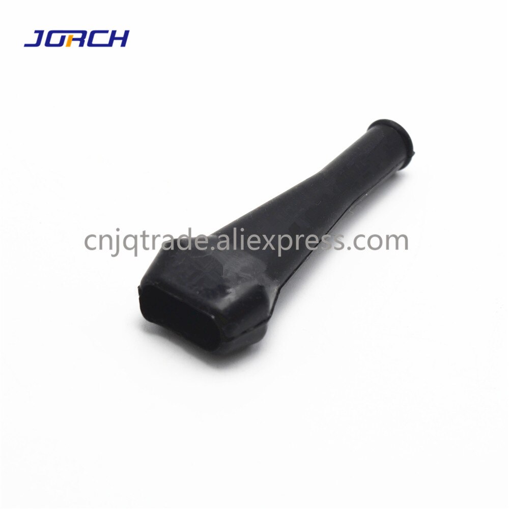 1 Set 2 Pin Amp Tyco Brandstofinjector Connector Waterdicht Junior Power (Mini Timer) plug Met Rubber Boot Voor Auto 'S: 1pcs rubber boot