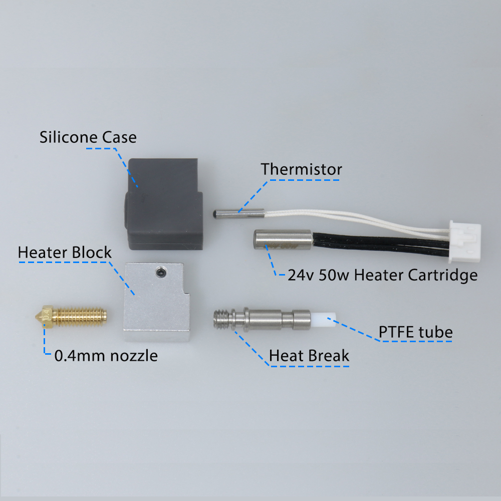 Für Anycubic Kobra S1 Hotend Kobra S1 Combo End Kit für Anycubic Kobra S1 Düse Druckkopf S1C 3d Drucker Zubehör
