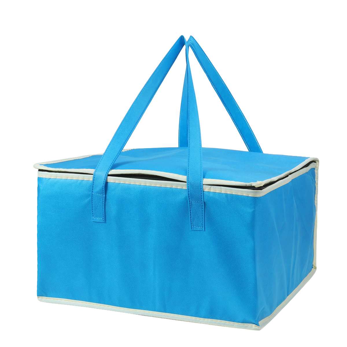 15 "isolados Saco Térmico Saco de Isolamento Piquenique Dobrável Portátil Bloco de Gelo Saco Térmico Saco de Alimentos Saco de Entrega de Alimentos de Pizza Saco: Céu Azul