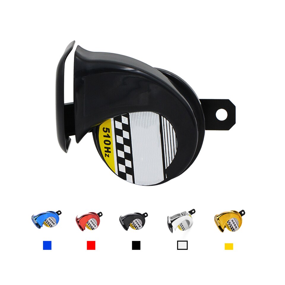 Police Siren Car Accessories Motorcycle Horn 12V Megaphone Klaxon Voiture Puissant Waterproof ABS CCC Horn Bosina Estereo