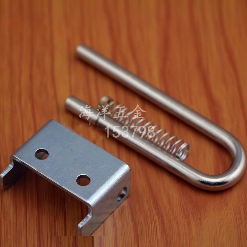 1 stk elskab boxspring hængsel, u type hængsel, jernskab, fjederbolt, u type bolt