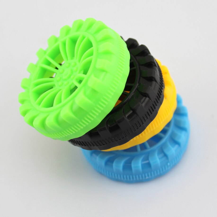 2*45 Mm Smalle Plastic Wielen Diy Model Handgemaakte Speelgoed Wielen Fun Diy Materiaal Accessoires