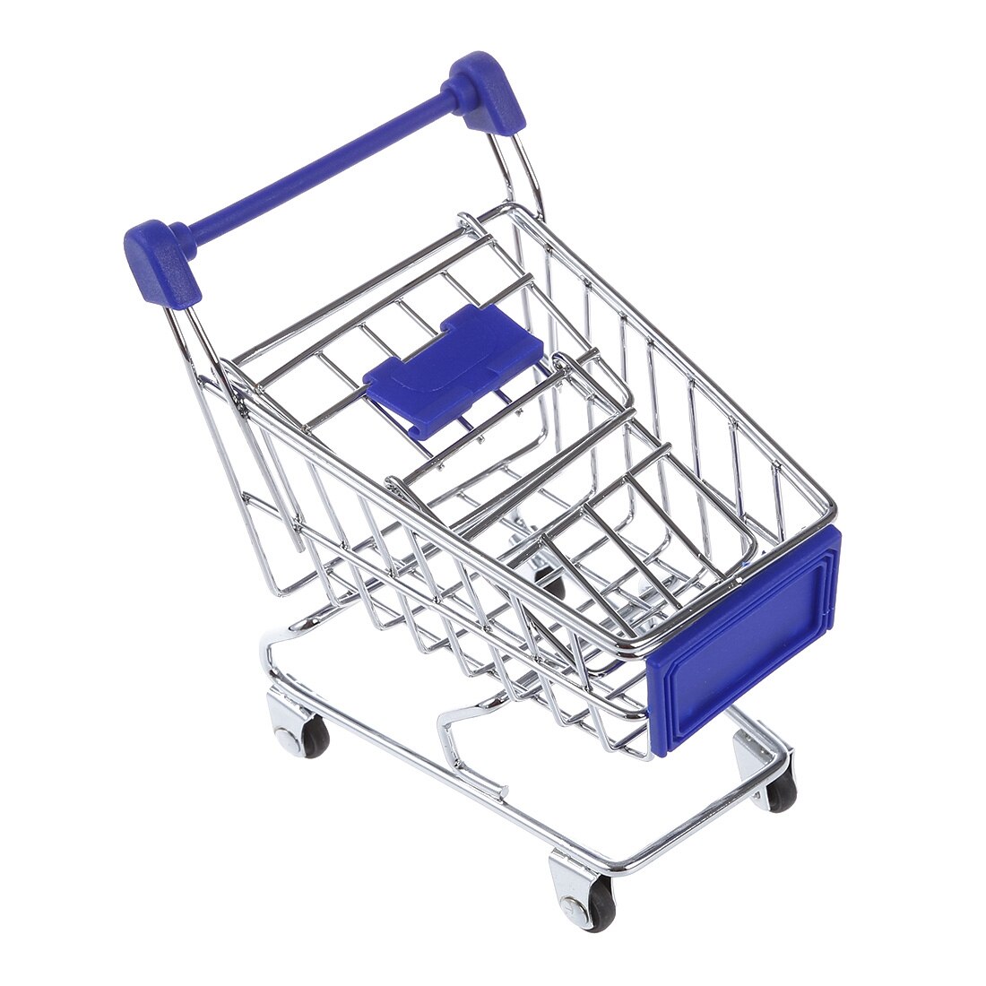 Metal Mini shopping cart supermarket toy for children Pretend play