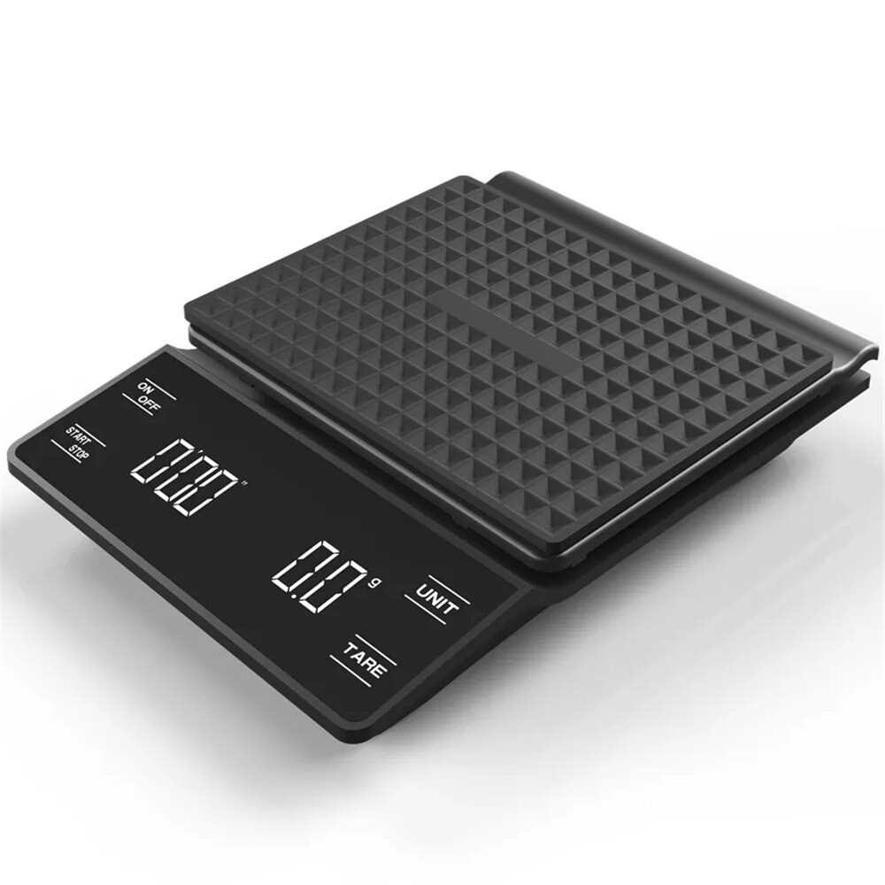Usb-frakt smart kaffevekt elektronisk kjøkkenvekt smart digital elektronisk vekt presisjon husholdningsmatvekt 3kg/0.1g