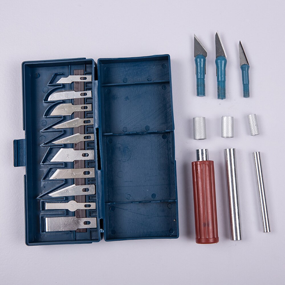 Metall Gravur Messer Werkzeuge Bausatz Mit Kasten Modell Werkzeug, Der Gravur Kunst 13 Messer Klinge Polymer Ton Multifunktions Stift Messer