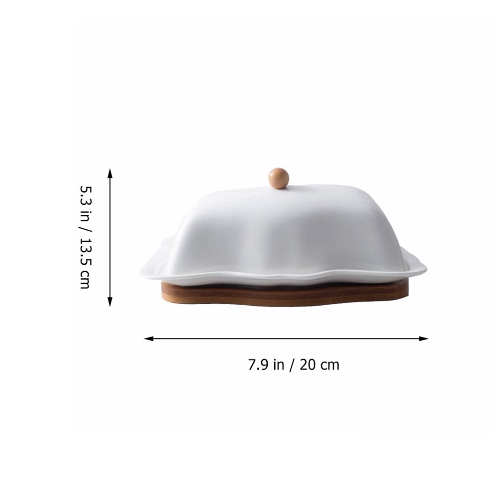 Purity Style Handbeschilderde keramische suikerpot met deksel
