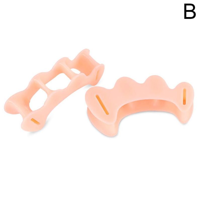 EEN paar Hallux valgus orthese Siliconen Separator Hamer Teen Bunion Relief Hallux Valgus Voeten Care Tool: Default Title