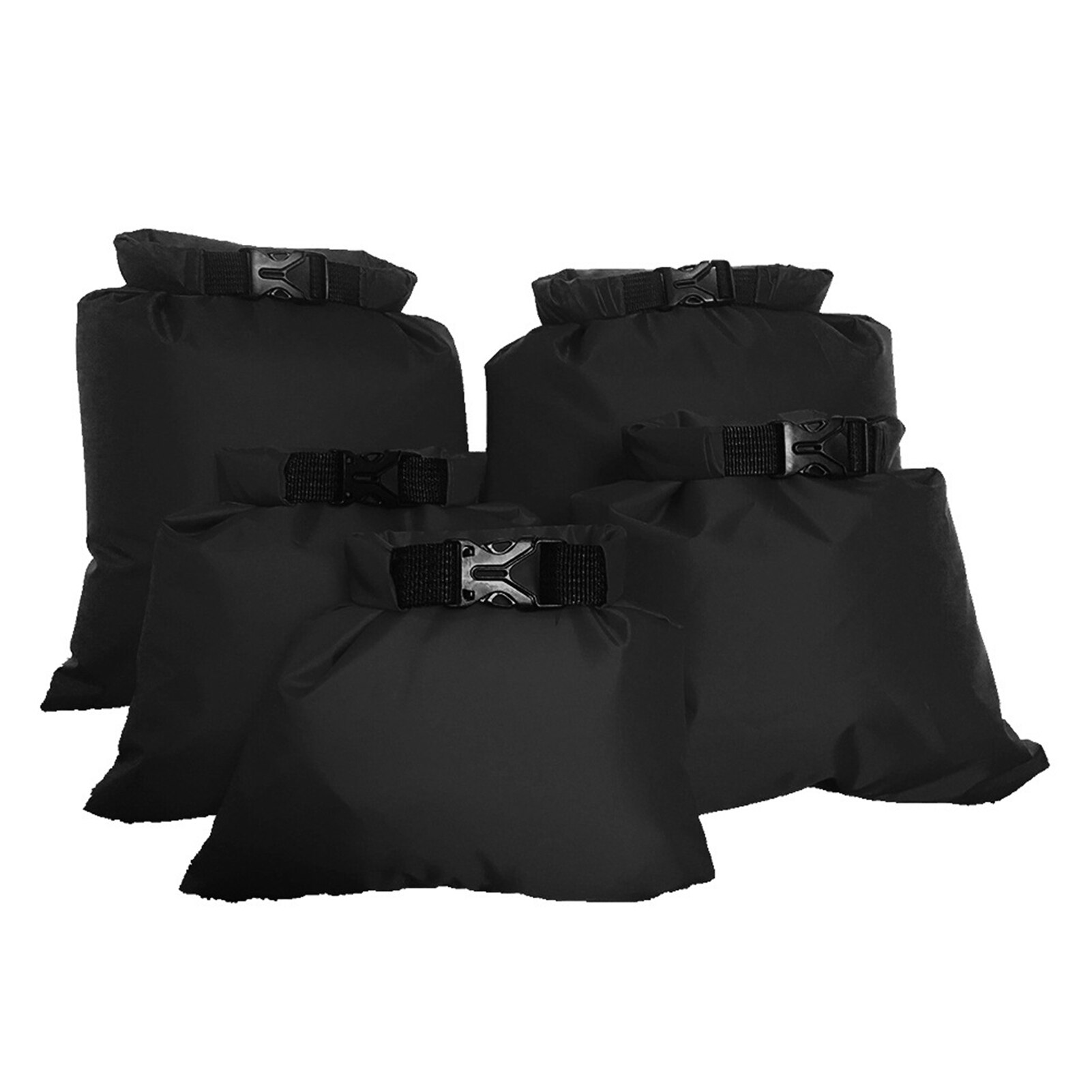 5 Pcs/Set Outdoor Swimming Waterproof Bag Camping Rafting Storage Dry Bags: 03