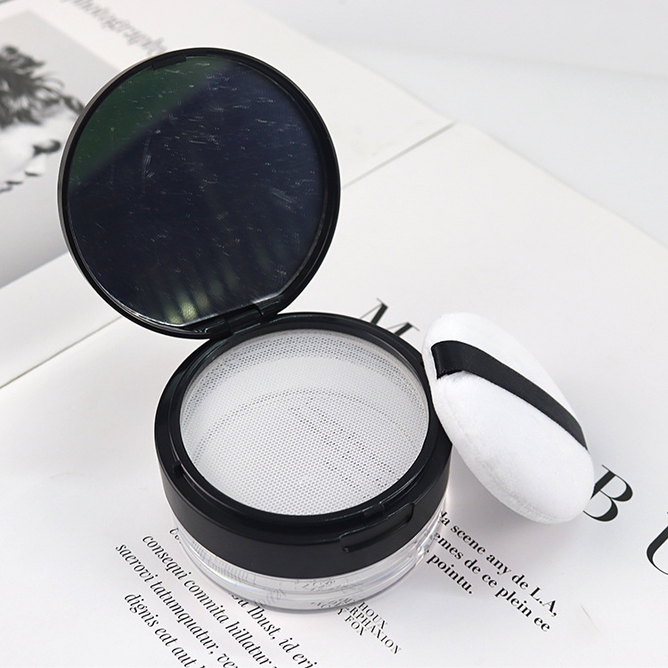 Empty Air Cushion Puff Box 1Pc Makeup Case Container with Powder Sponge Mirror for BB Cream Foundation DIY Box Portable Cosmetic: light green