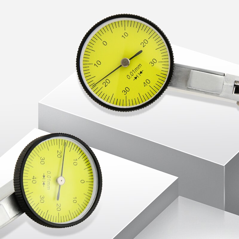 0.08 Leverage Dial Indicator Magnetic Base Bracket Dial Indicator Measuring Probe Micrometer Measuring Tool Magnetic Bore Gauge