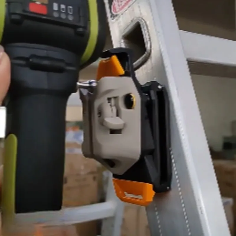 Roestvrij staal multifunctioneel gereedschap Accessoires Driver Boorhouder Haken Draagbare stropdasriemen Snel ophangen elektrisch gereedschapsonderdeel