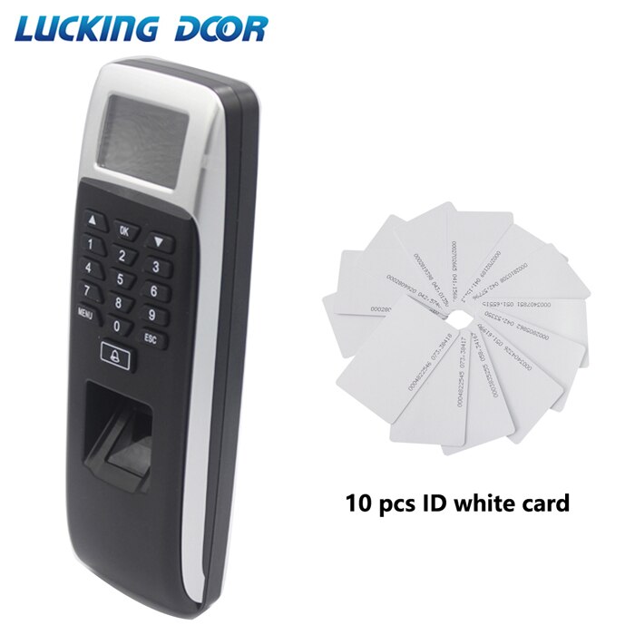 1.8 Inch TFT TCP/IP USB Port 3000 User 125Khz RFID Biometric Fingerprint Access Controler Employee Time Attendance Time clock: AC 10 Card