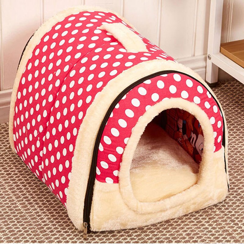 Cawayi Kennel Hond Huisdier Huis Producten Hond Bed Voor Honden Katten Kleine Dieren Cama Perro Hondenmand Panier Chien Legowisko Dla psa: 04 / S 35x30x28cm