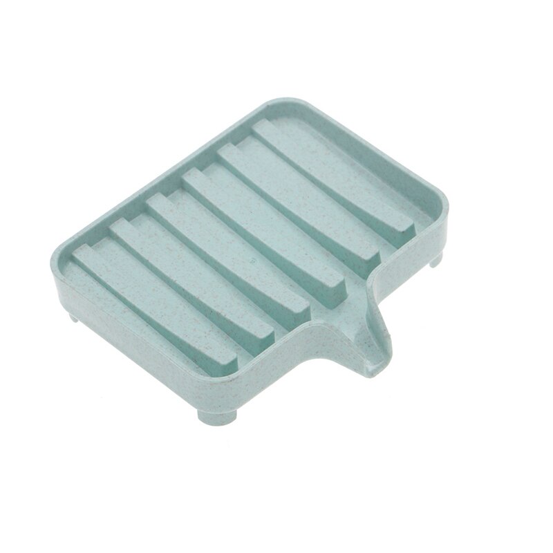 1pcs Drainage Soap Dish Storage Box Bathroom Draining Soap Box Kitchen Soap Dish Tub Sponge Storage Cup Rack Soap Holder Set: green