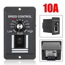 DC 12V 24V 36V 48V 10A PWM Motor Speed Controller Reversible Switch Regulator Control Forward Rotation Stop Reverse