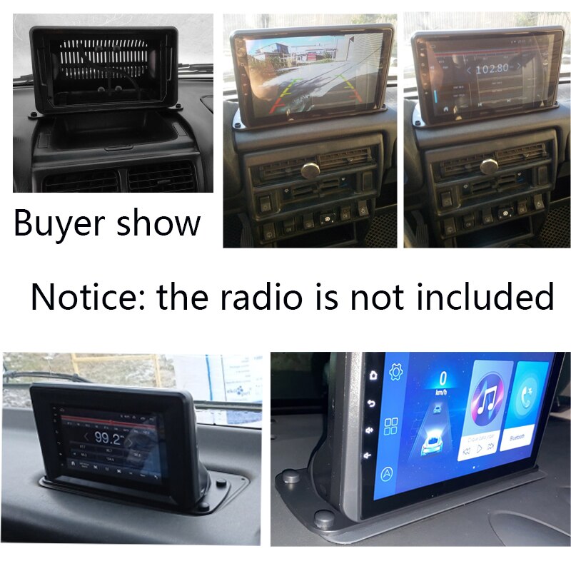 9 "10.1" Double 2 Din Universele Auto Radio Stereo Fascia Voor Oude Auto Vrachtwagen Camper Dash Dashboard Frame panel Trim Kit Bezel