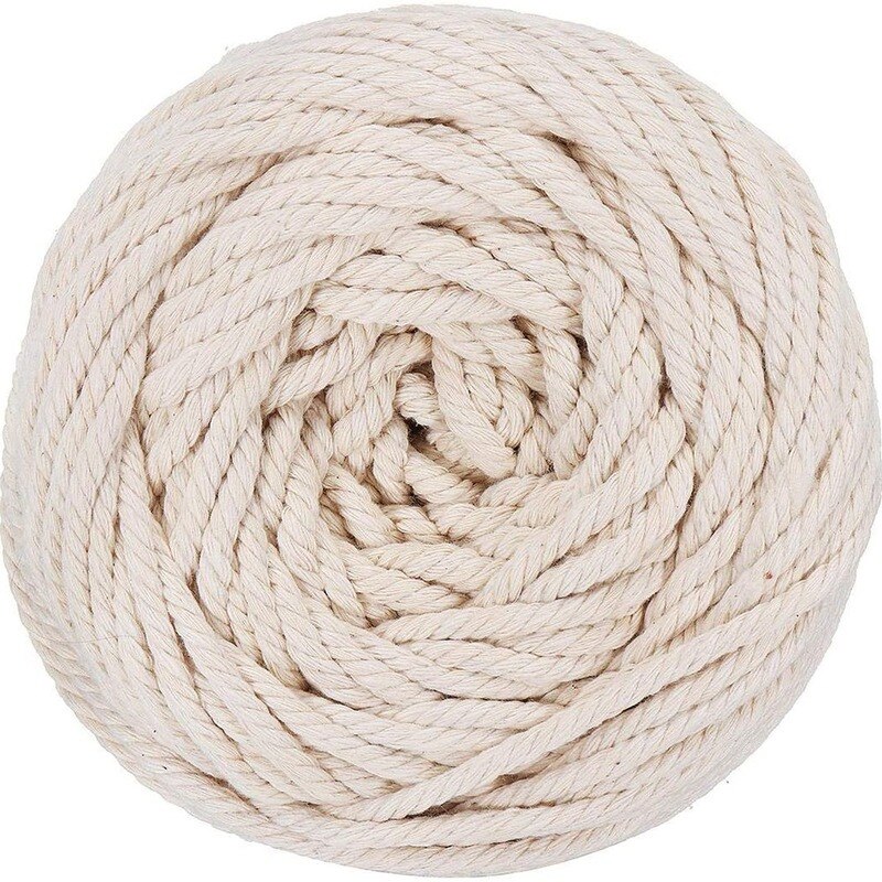 Baumwolle Schnur Macrame Garn Makramee Garn Macrame Schnur Seil Handwerk Schnur für Hand Dekorative flechten Macrame Zubehör