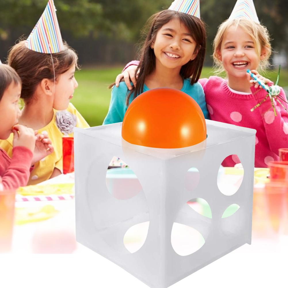 11 Holes Balloon Sizer Box Balloon Arches Columns Make Balloons Size Measurement Tool for Birthday Globos Party Decoration