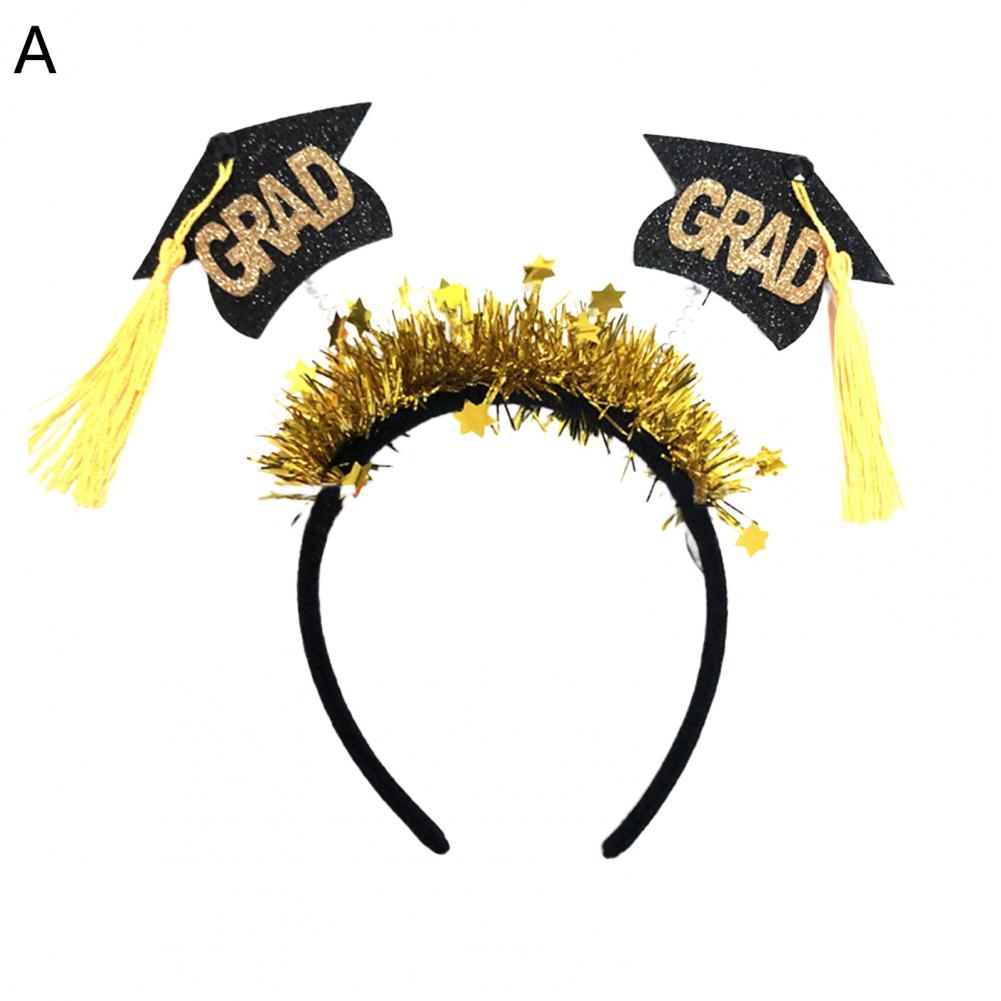 1 Pc 2022 Graduation Hat Head Wear Easy to Use Unbreakable Plastic Assorted Mini Grad 2022 Headdress Party Accessories: A