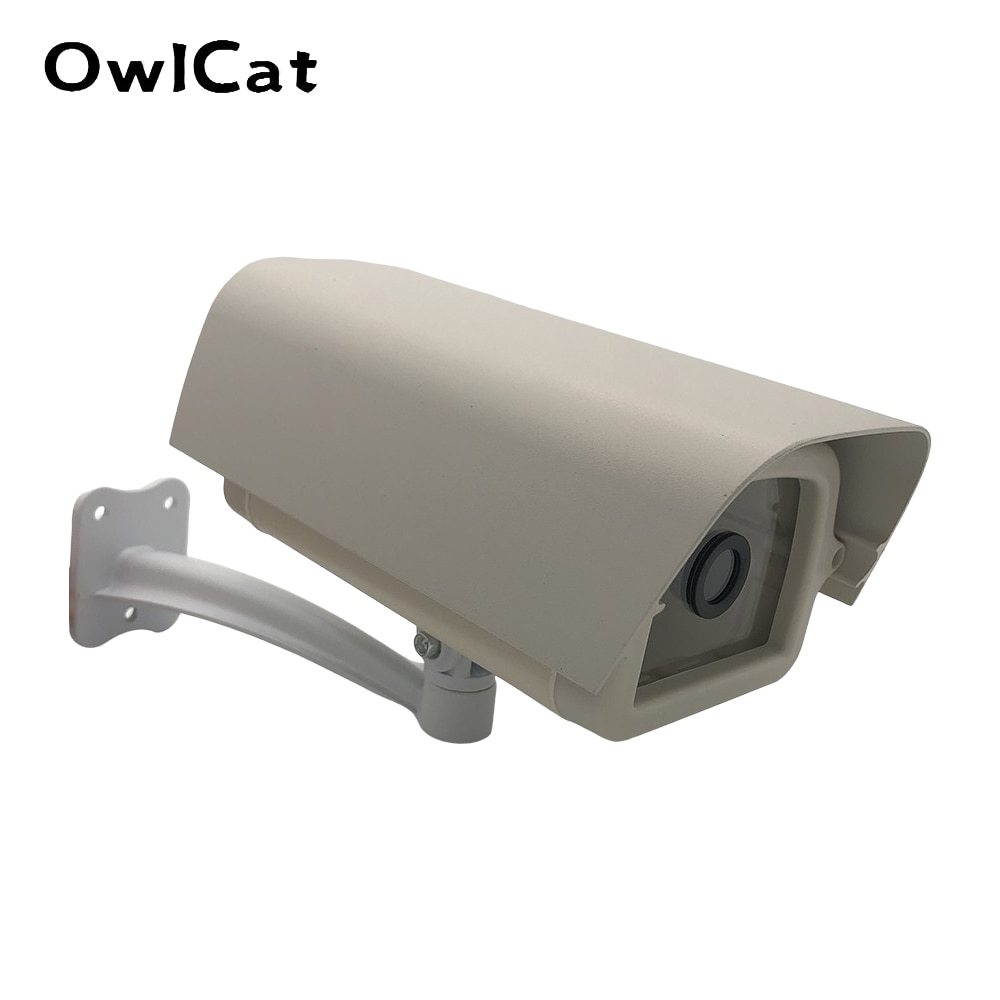 Owlcat Video Surveillance Bewakingscamera Behuizing Case Cctv Bullet Camera Huis Dust Bescherm Behuizing Met Beugel