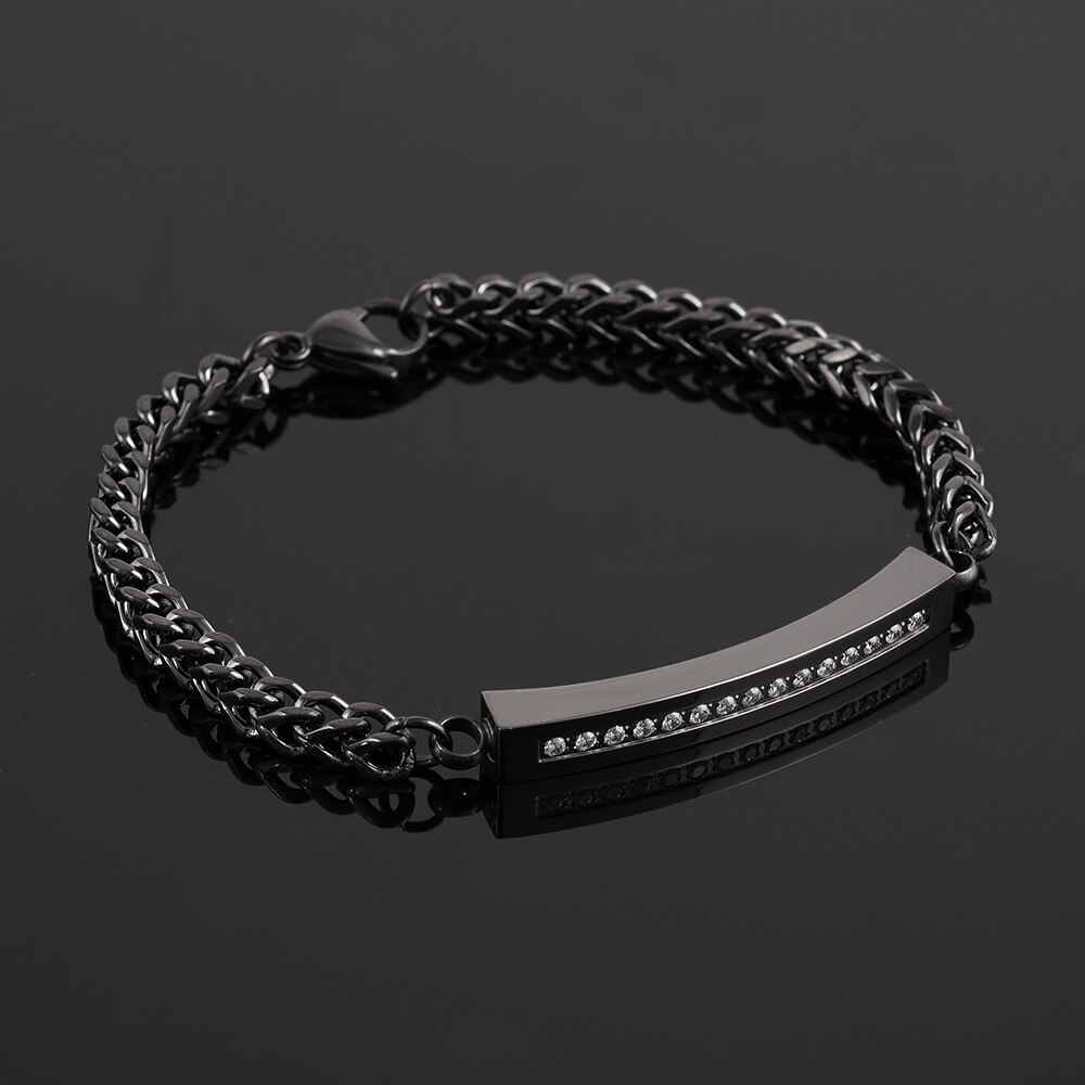 Cz pedra cristal memorial cinzas urna pulseira lembrança cremação bangle masculino feminino jóias cremain titular medalhão unissex