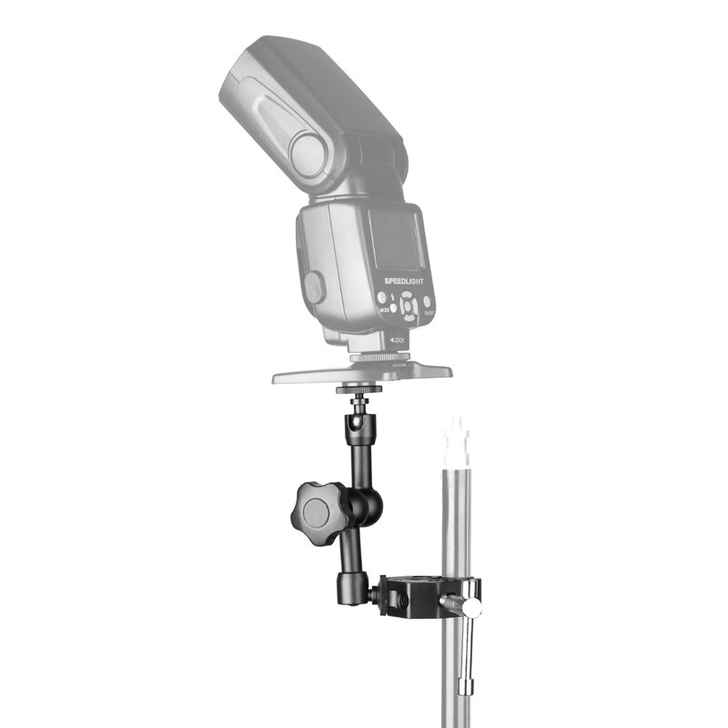 Magic Arm 7 Inch Scharnierende Wrijving Arm Super Clamp Verstelbare Staaf Klem Tang Clip Met 1/4 Inch En 3/8 Inch draad Voor Ds