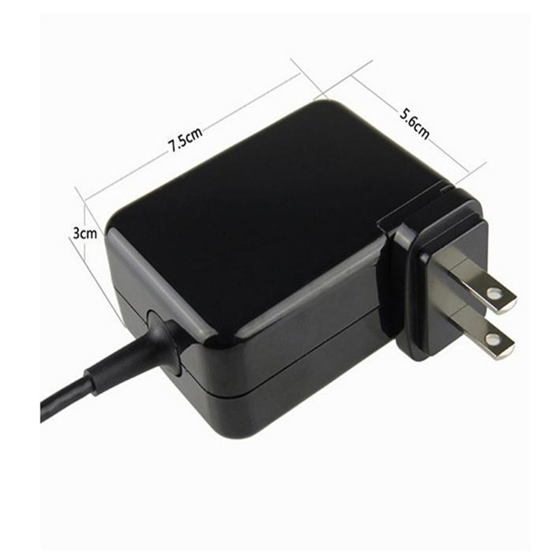 directe 19V 1.75A ordinateur portable AC alimentation chargeur adaptateur pour ASUS EeeBook X205T X205TA US/EU/AU/UK Plug noir