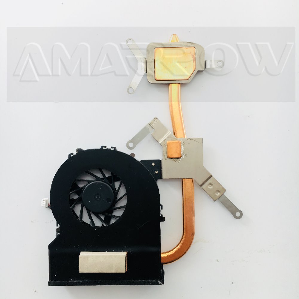Original laptop heatsink cooling fan cpu cooler For TOSHIBA P300D P300 P305 A300D cooling heatsink