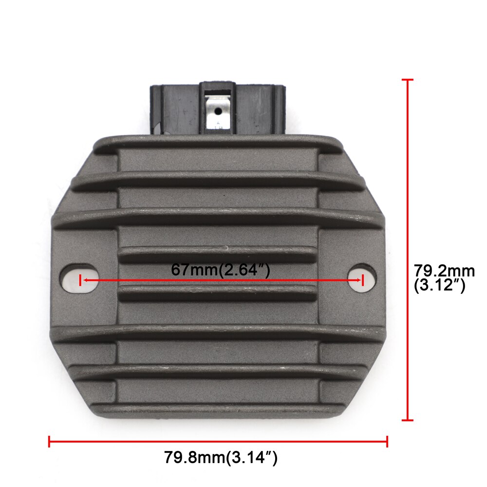 De la motocicleta 12v regulador de tensión regulador rectificador para Yamaha Original YBR YP 250 Majestad XJ 600 N YZF WR125 5pin YC101747