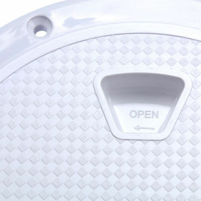 6 inch Round Hatch Cover Deck Plate Non Slip Inspection for Marine Boat Kayak Canoe