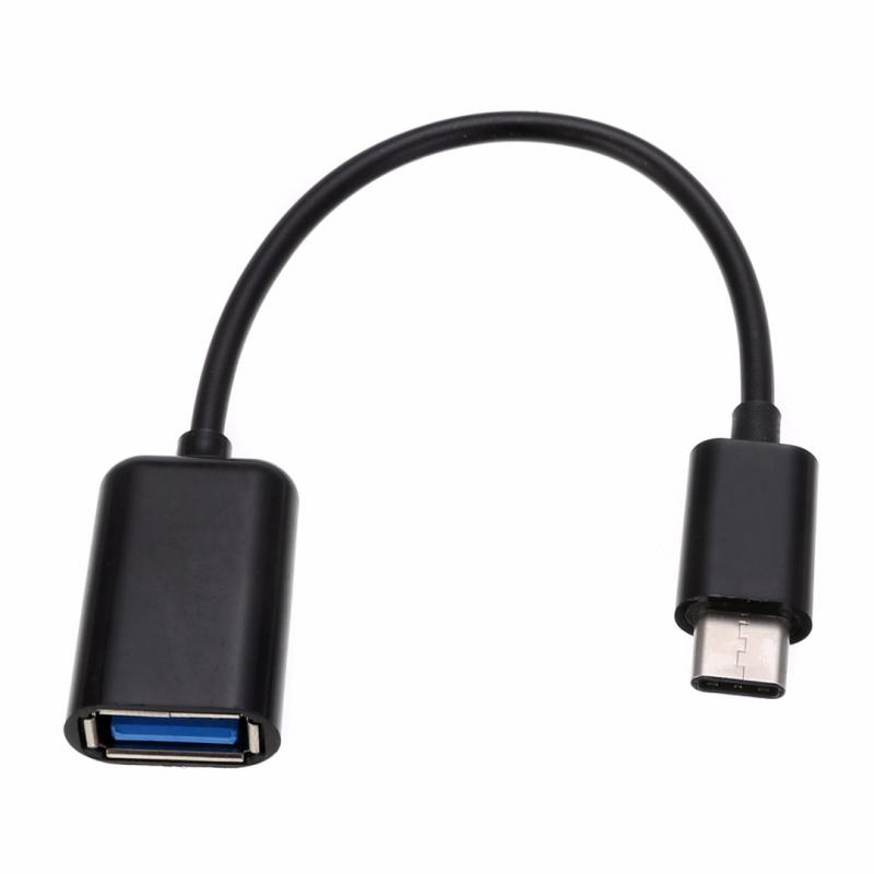 1pc Universal USB Type C 3.1 Male To USB 3.0 A Female Cable 16CM Data Wrie USB Adapter Glossy Type-C OTG Line Connecter Keyboard