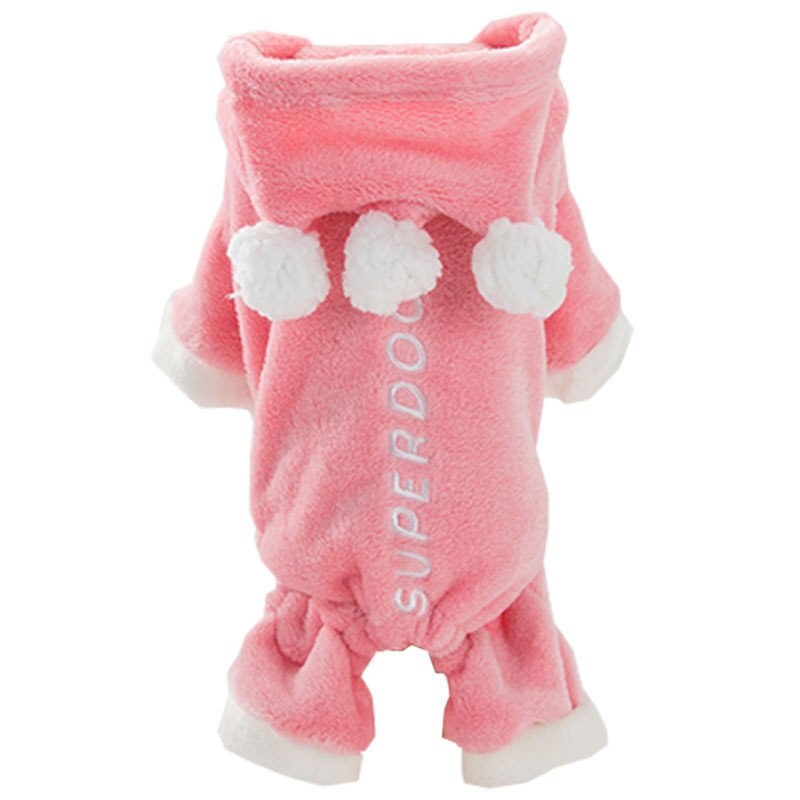 Combinaison chaude pour chien, pyjama d'hiver pour Chihuahua, Yorkie, caniche poméranie, Schnauzer, tenue d'hiver pour animaux de compagnie