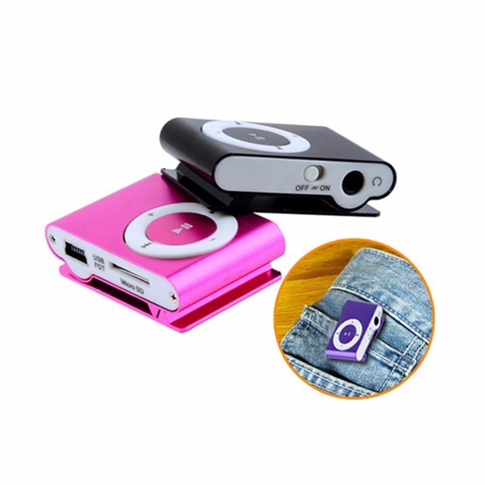 Nuovo lettore mp3 portatile mini clip lettore musicale supporto 32g micro sd tf card moda sport lettore musicale walkman lettore mp3