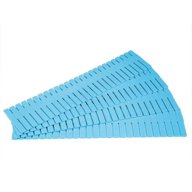 4 pcs/lot DIY Household Drawer Storage Adjustable Drawer Organizer Divider, Home Storage Organizer Partition Board: Blue