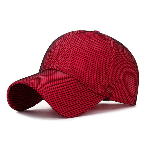 Casquette de Baseball unisexe en maille solide, réglable et respirante, chapeau de soleil à rabat, réglable en 5 couleurs décontracté