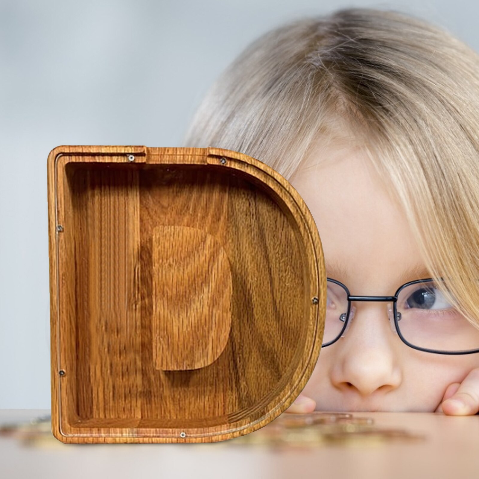 Alcancía con alfabeto en inglés para niños, maceta... Grandado