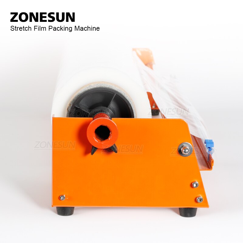 ZONESUN Manual Stretch Film Wrapping Machine Dispenser Tools Pallet Packing Equipment Package Machinery