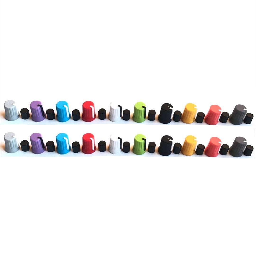 Perilla giratoria NI para Traktor Kontrol Z1 Z2 S2 S4 S5 S8, mezclador de controlador de DJ, 20 Uds.