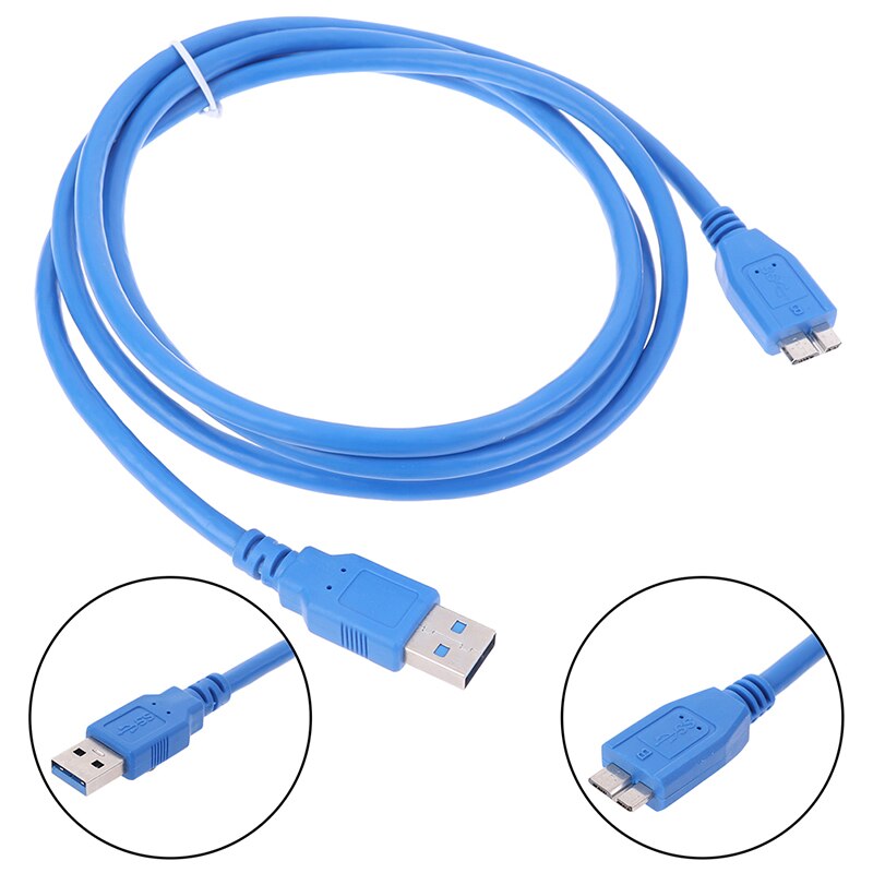 Høj hastighed usb 3.0 a han am til mikro b usb 3.0 mikro b han usb 3.0 kabel 0.3m 0.6m 1m 1.5m 1.8m