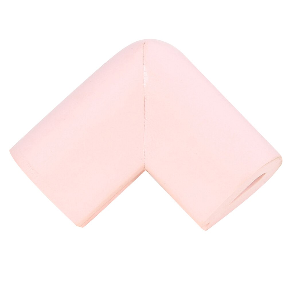 4Pcs Soft Table Desk Corner Protector V Shape Anti Collision Safety Edge Corner Guards Baby Kids Table Desk Protector Cover: Pink
