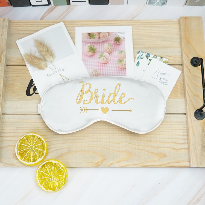 Team Bride tribe Sleep Mask Bridesmaid Proposal Bachelorette hen Party Wedding engagement bridal shower decoration Favor: bride sleep mask