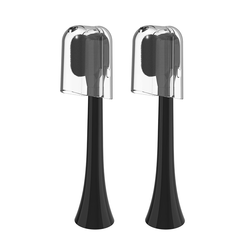 Soocas X3 – têtes de brosse à dents électrique de remplacement, 10000 poils pour enfants, Xiaomi Mijia SOOCAS X5: 2pcs black  chidren