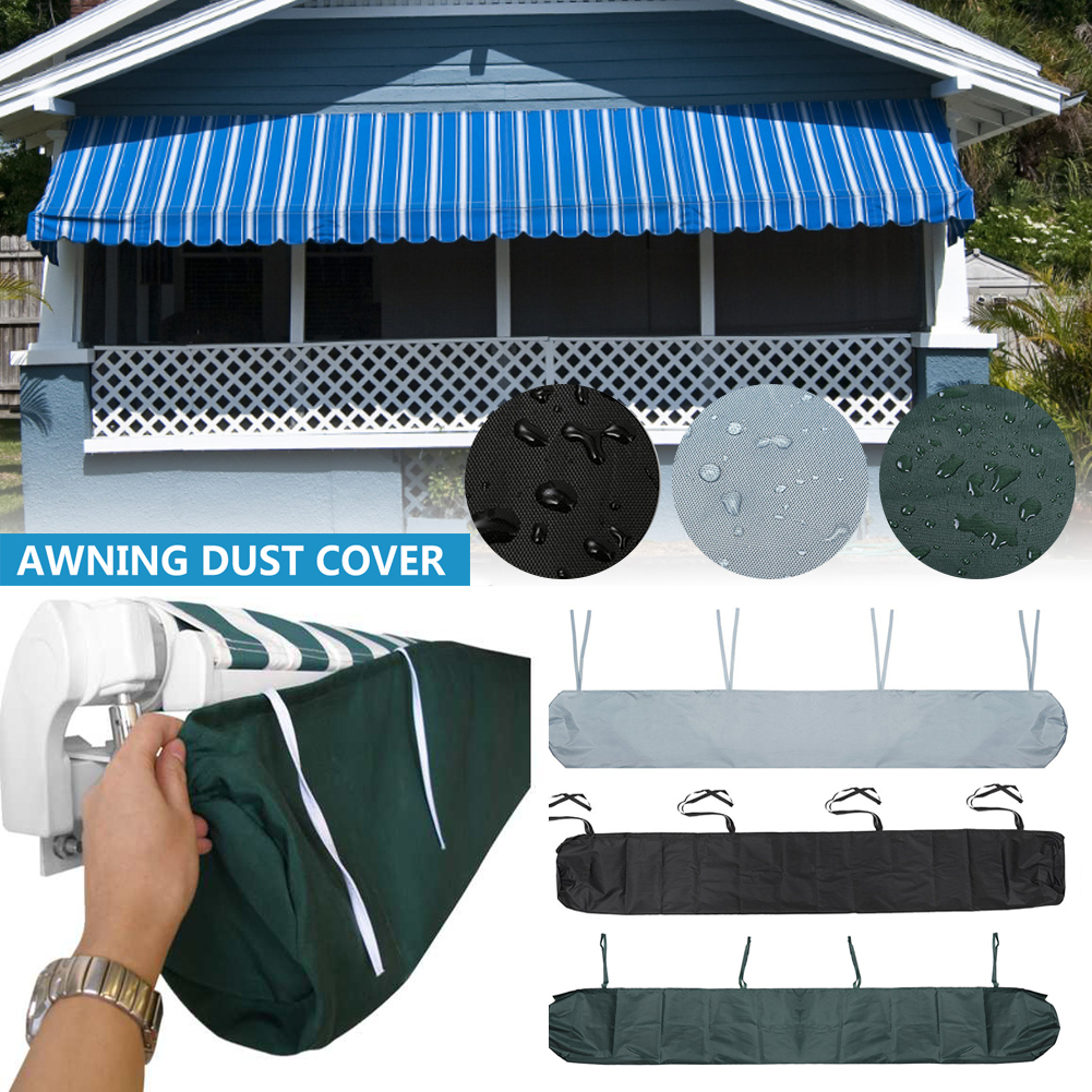 7 Maten Patio Luifel Protector Cover Patio Tuin Regen Schuur Opbergtas Regenhoes Intrekbare Rolluik Luifel Stofkap