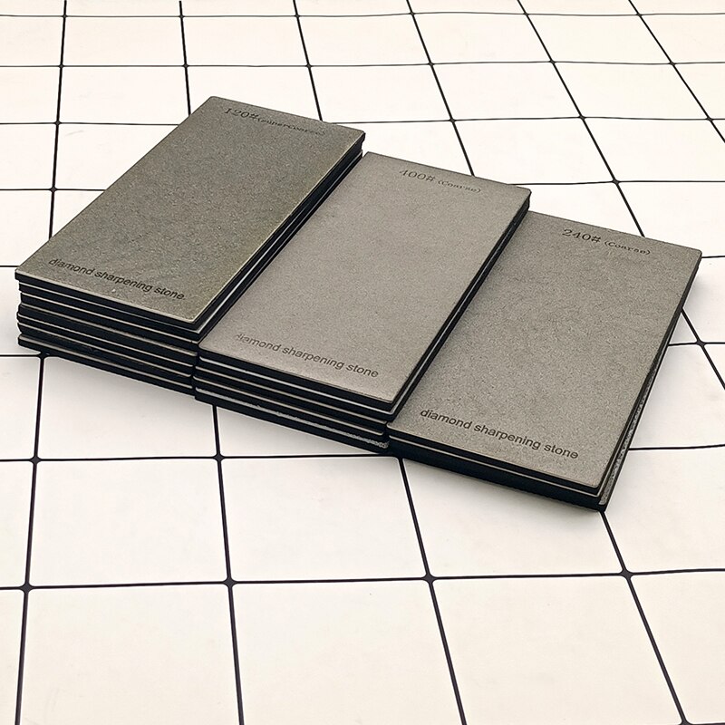 80~3000# Diamond non-slip sharpening stone with EVA base for sharpening tools in kitchen sharpener system