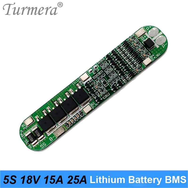 5S 18V 15A 25A Lithium Batterij Bms Board Voor 18650 Batterij Schroevendraaier Charger Bescherming Boord 18V 21V Mobiele Bescherming Circuit